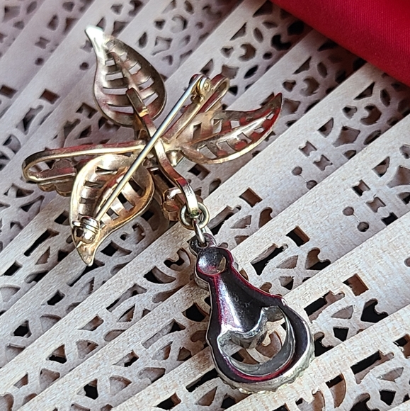 Unique Brooch For Sale Baby Blue stones - Picture 12 of 13